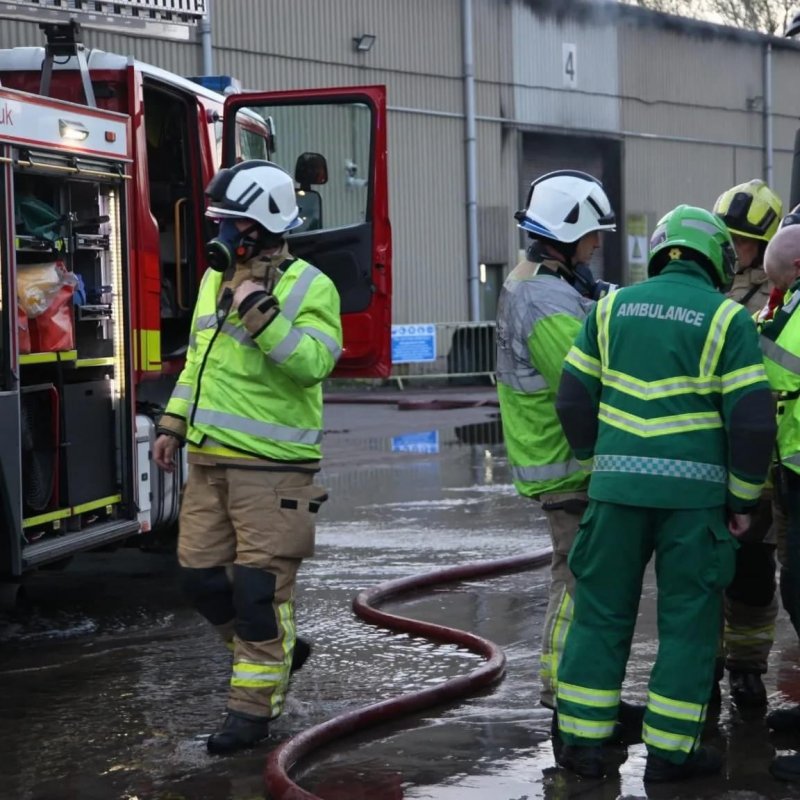 Other image for Firefighters hope to leave Grange Lane fire site later today